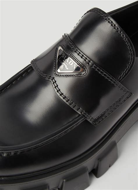 prada monolith loafers second hand.